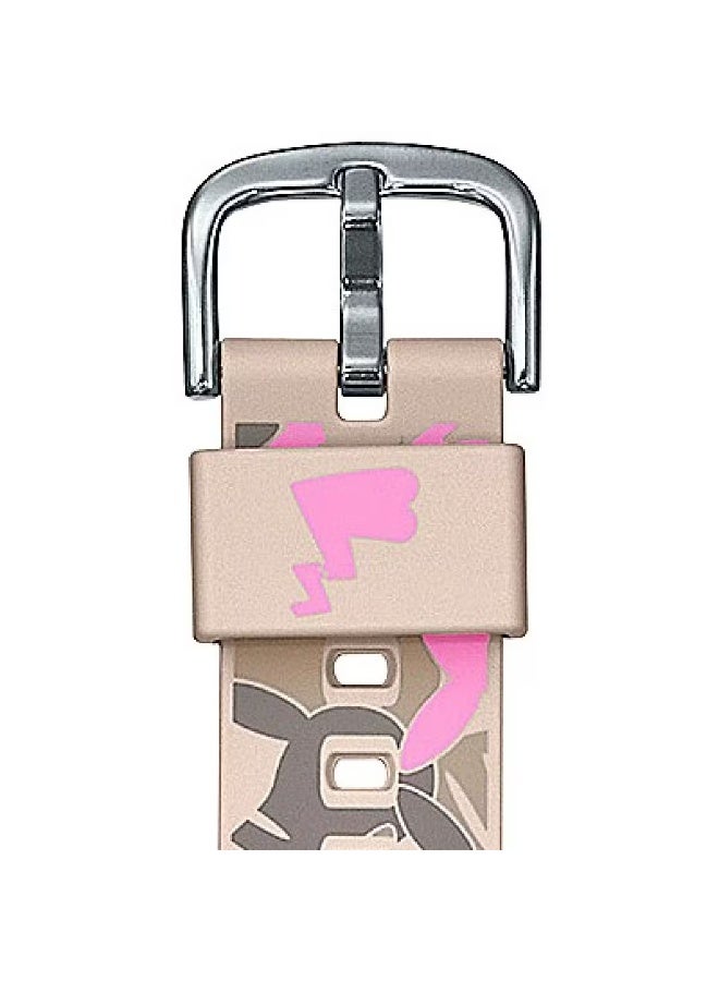 G-SHOCK Baby-G x Pokémon Pikachu Analog-Digital Women’s Watch BA-110PKC-4A, 43.4 mm Pink Resin Case & Strap, Shock-Resistant, LED Light, World Time, 100 m WR - Image 4
