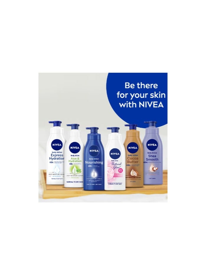 Nivea Natural Glow Body Lotion, Even Tone, Vitamin C - Normal to Dry Skin 625ml 625ml - Image 5