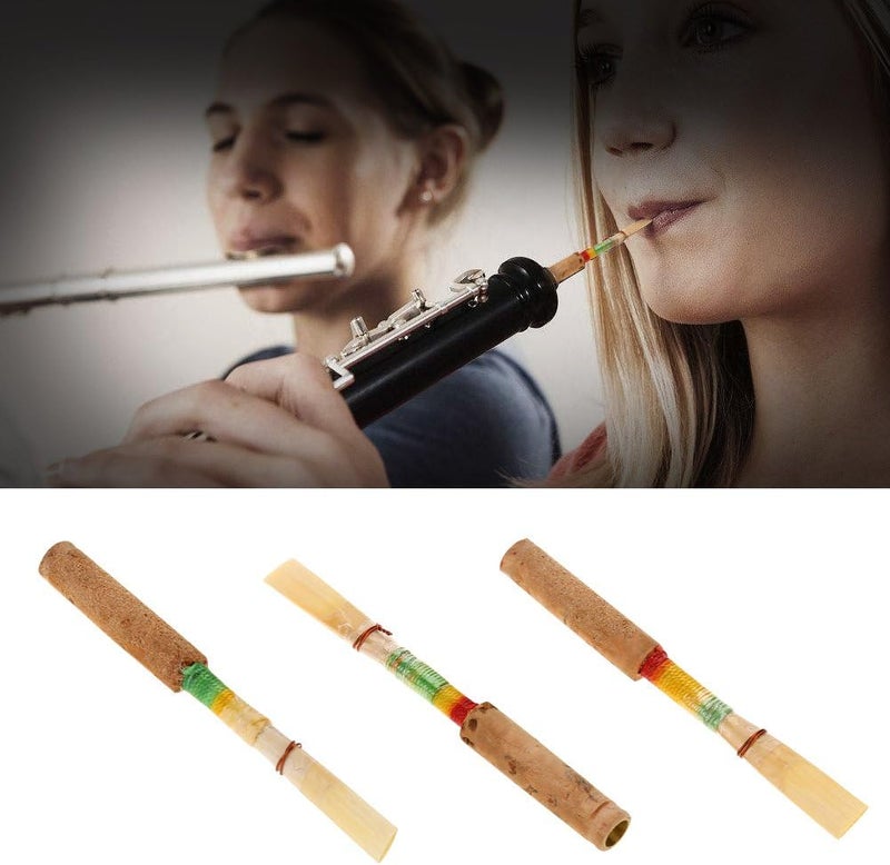 Focket Reeds,4Pcs High Sound Quality Medium Soft Reeds Wind Instrument Replacement Parts for Beginners/Students - Image 3
