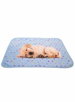 Y&D Dog Blankets Super Soft Blankets Cute Dot Pattern Pet Blanket Flannel Fluffy Cozy for Puppy Dogs or Cats Small (23" x 16")  - Image 5