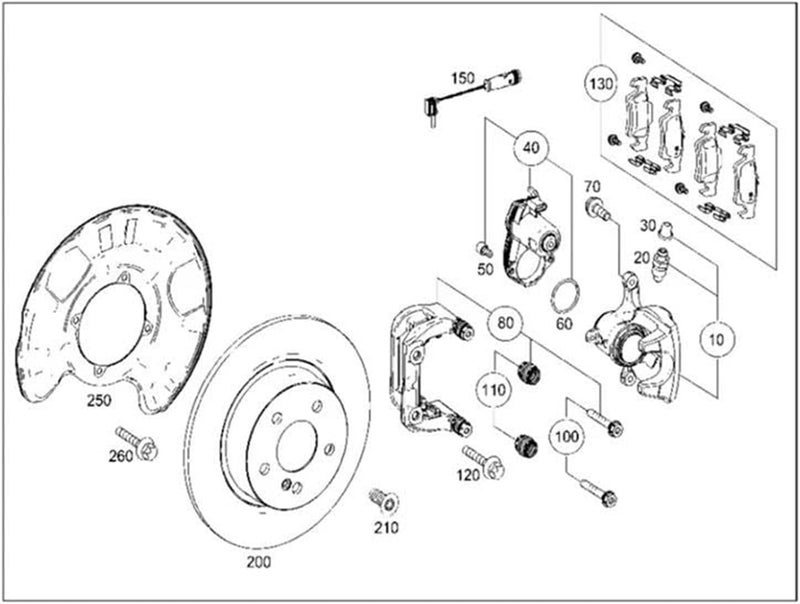 Wivplex Electric Parking Brake Actuator for Mercedes-Benz - Image 3