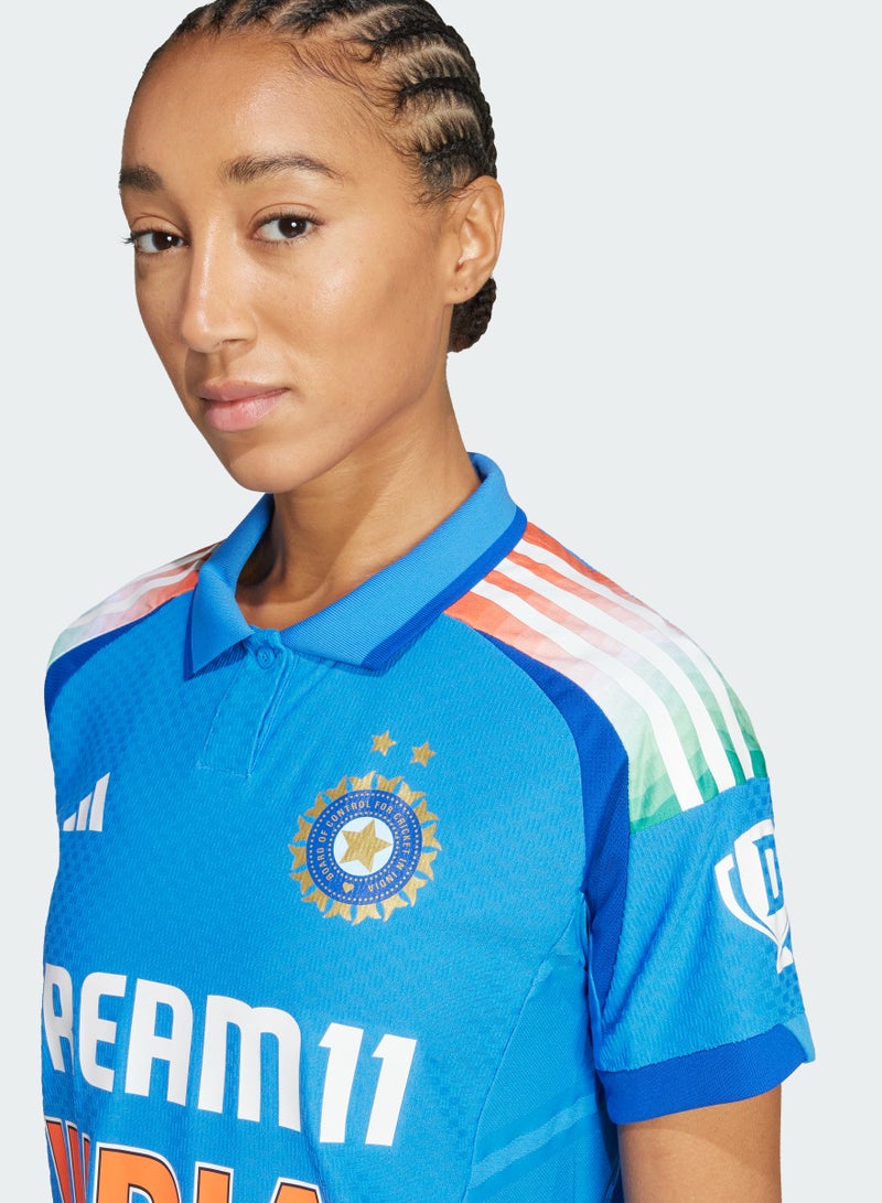 adidas قميص الكريكيت الهندي ODI  - Image 4