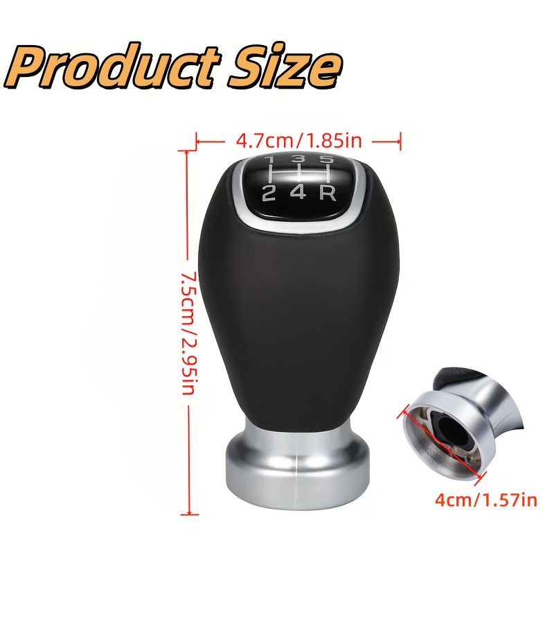 Premium 5 Speed Gear Shift Knob For Hyundai I10 I20 - Image 2