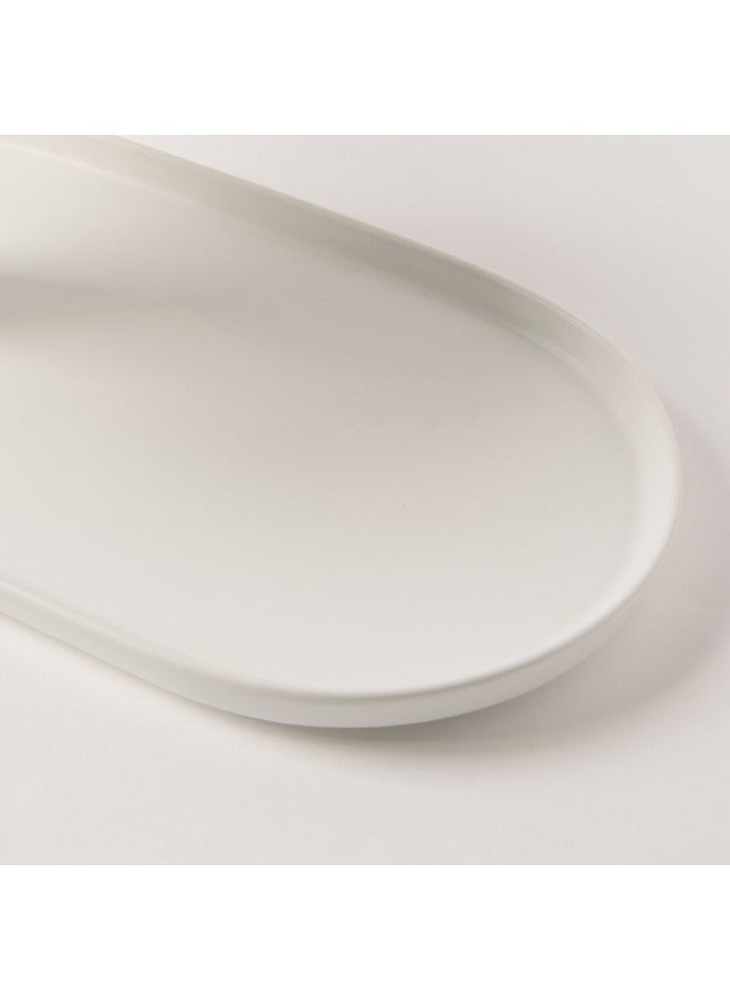 La Mesa - Safa'a white porcelain cake stand cake stand 51*45*39 cm - Image 1