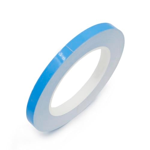 GENNEL Thermal Adhesive Tape, 10mm x 25m (0.4in x 82ft) Double-Sided Thermal Tape, Non Conductive, for Heatsink LED Strip Mosfet SSD DDR GPU CPU PCB IC Chipset - Image 1