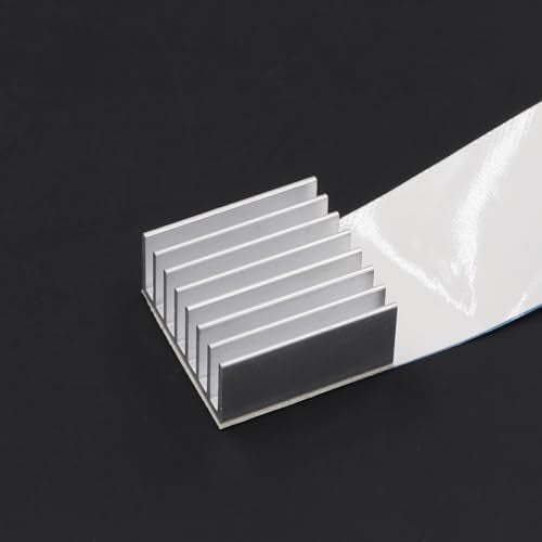 GENNEL Thermal Adhesive Tape, 10mm x 25m (0.4in x 82ft) Double-Sided Thermal Tape, Non Conductive, for Heatsink LED Strip Mosfet SSD DDR GPU CPU PCB IC Chipset - Image 4