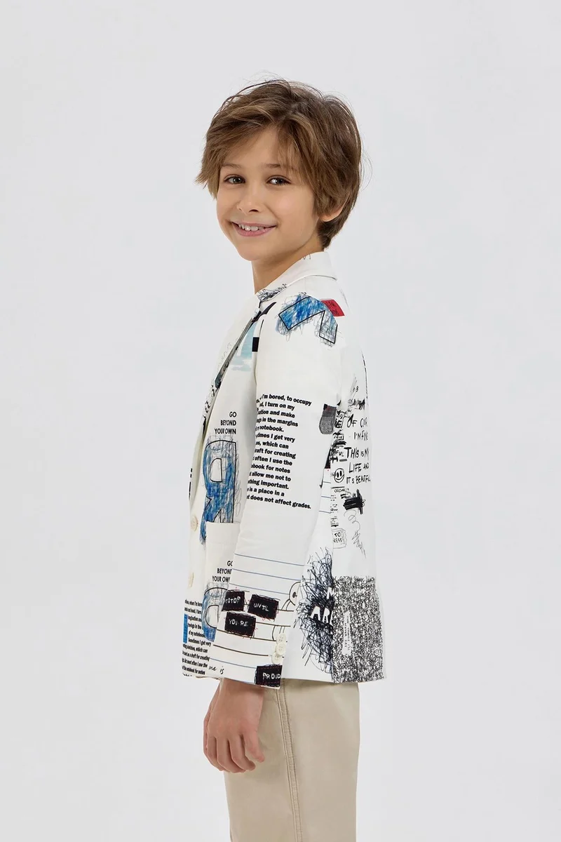 شوبيت Multicolor Knitted Blazer - Choupette