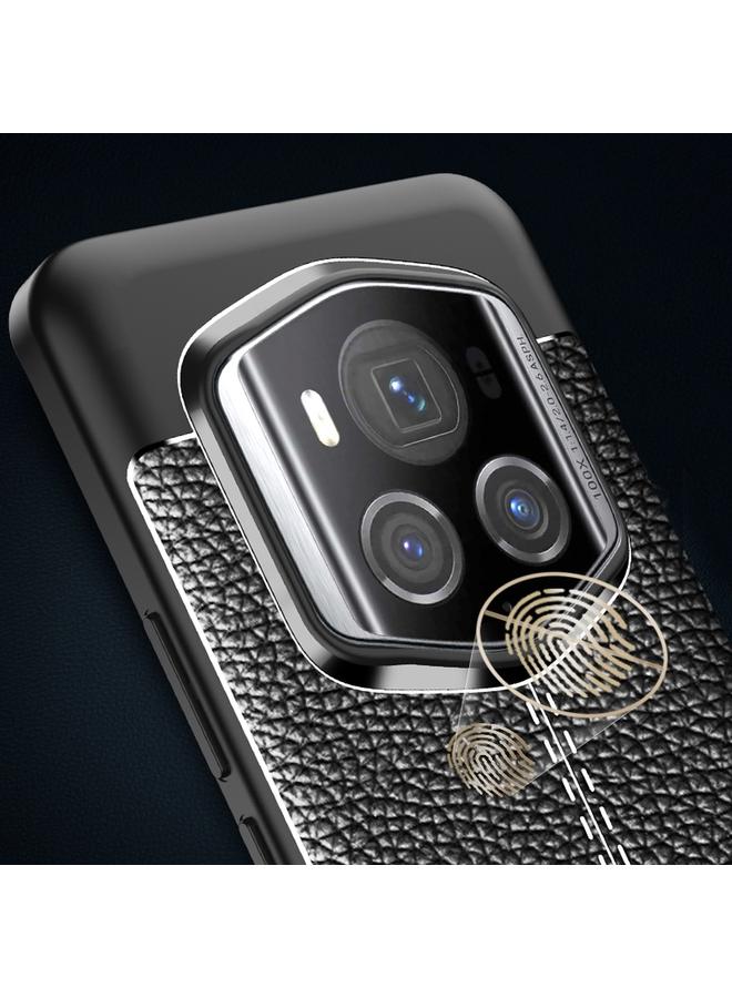 اس-توب جراب لهاتف Honor Magic6 RSR Porsche Design بتصميم الليتشي وغطاء هاتف TPU مقاوم للصدمات - Image 4