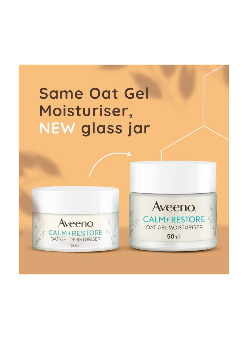 Aveeno Face Calm and Restore Oat Gel Moisturizer 50ml