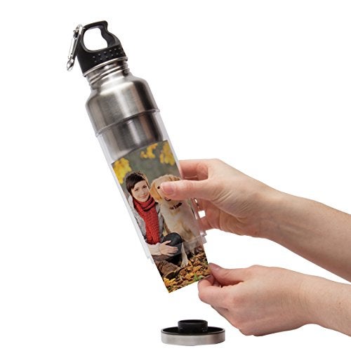 Thermo-Temp Stainless Steel Photo Water Bottle - Create Your Own - Image 2