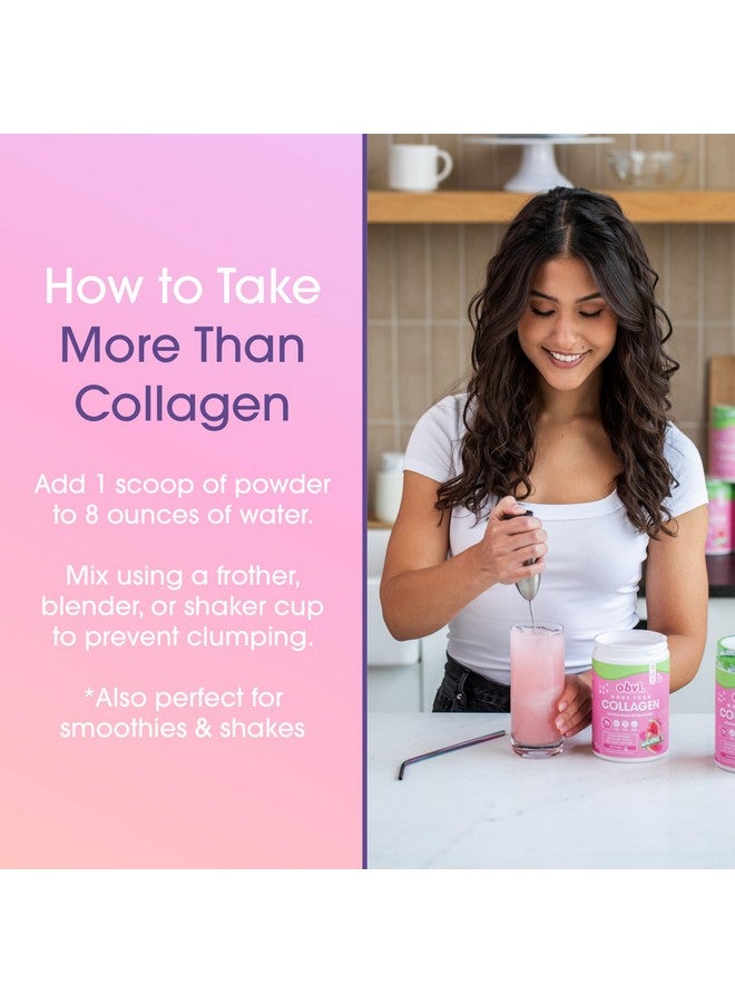 أوبفي مسحوق الكولاجين من Obvi More Than Collagen | يدعم صحة الشعر والبشرة والأظافر والمفاصل والأمعاء | مكمل غذائي متعدد الكولاجين من الأبقار التي تتغذى على العشب مع حمض الهيالورونيك والبيوتين والكيراتين | حبوب الكاكاو، 30 وجبة - Image 5