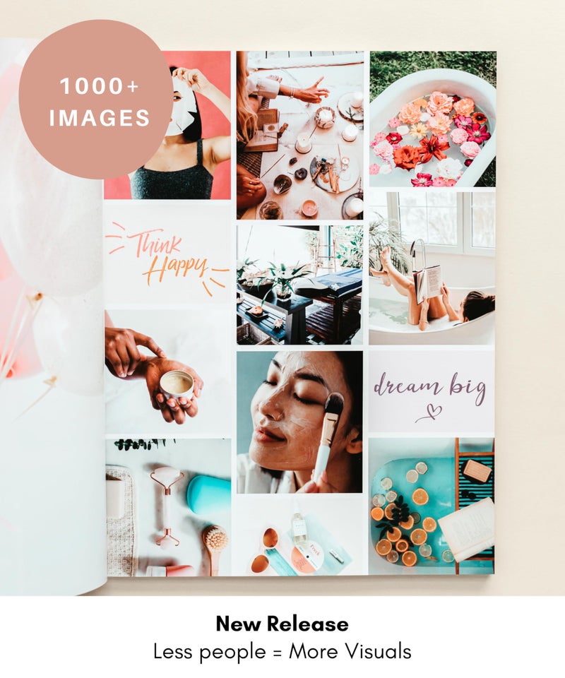 Lamare Vision Board Book - 1000+ Aesthetic Vision Board Images & Motivational Quotes, Vision Board Supplies, Vision Board Kit, Collage Book for Manifestation, Self Care & Goal Setting - Image 2
