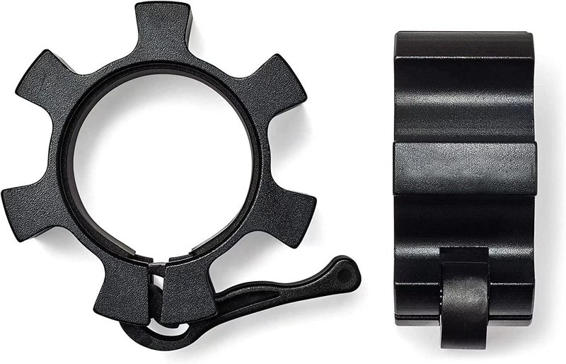 Berfea Metal Olympic Barbell Clamps 2inch Heavy Duty Exercise Collars,Weight Clips for 2" Barbell,Quick Release Weight Clamps for Weightlifting, Olympic Lifts Strength Fitness Training 1 Pair - Image 3