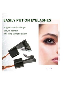 SYOSI Woman Magnetic Lashes Quantum Eyelash Applicator Ensure GlossierMagnetic Lashes Curler Clip 3D Magnetic Eyelashes Special Curler Exquisite Box Packing  - Image 2
