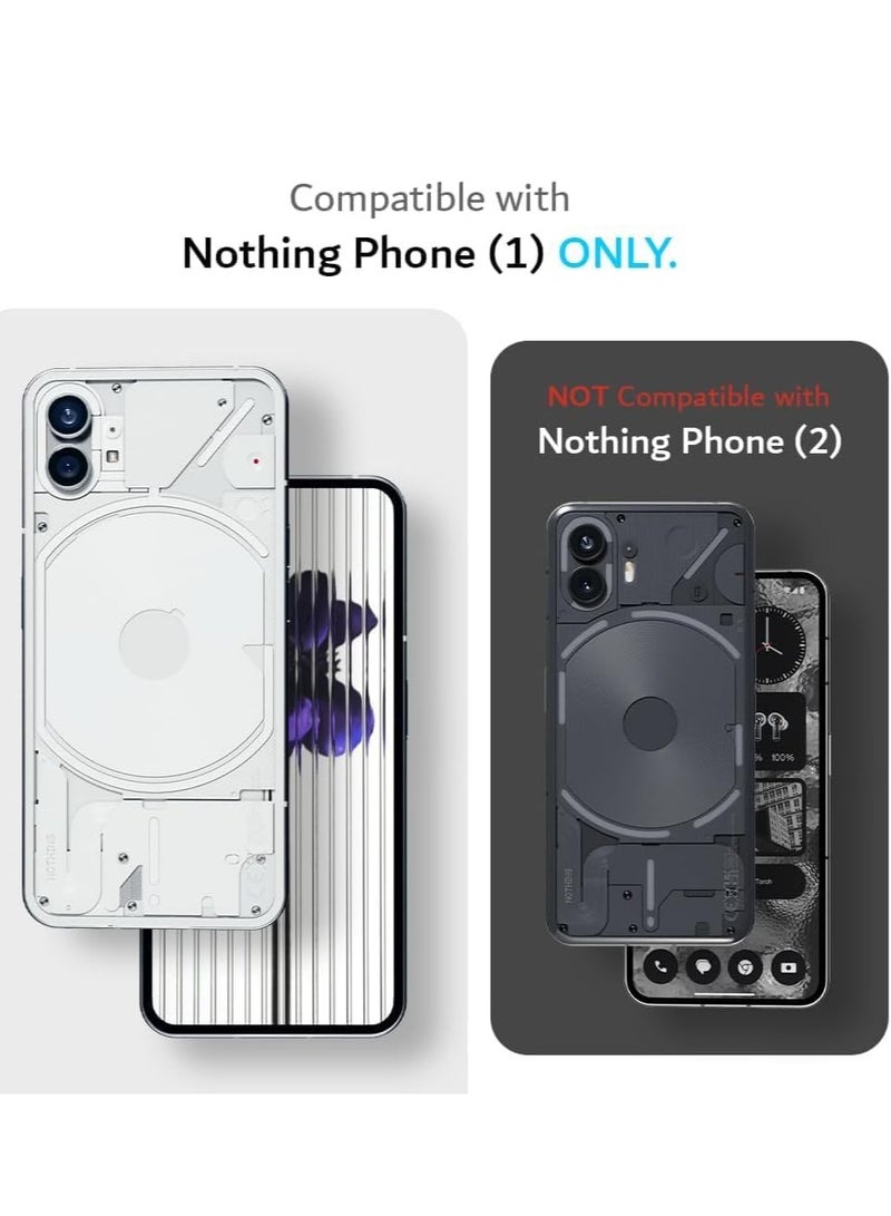 JAJEEK Case Compatible with Nothing Phone 1 6.55 inch, Liquid Jelly Silicone Nothing Phone 1 Cover, Anti Scratch Flexible Shockproof Protective Case for Nothing Phone 1 - Premium, Durable, and Stylish Protection - Image 2