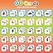 Aizweb CVC Word Match Game 60 Pc Toddler Card Games for Kids Ages 36 Phonics Flash Cards for Preschool Kindergarten Learning Activities Educational Toys for Home School Supplies - Image 3