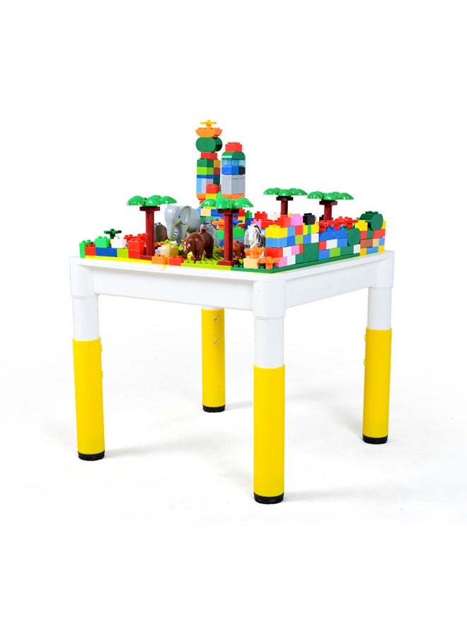 JSAITOYS Hot Sell Children's Baby Building Blocks Table, Building Block Table Toy, Building Block Learning Table - Image 1