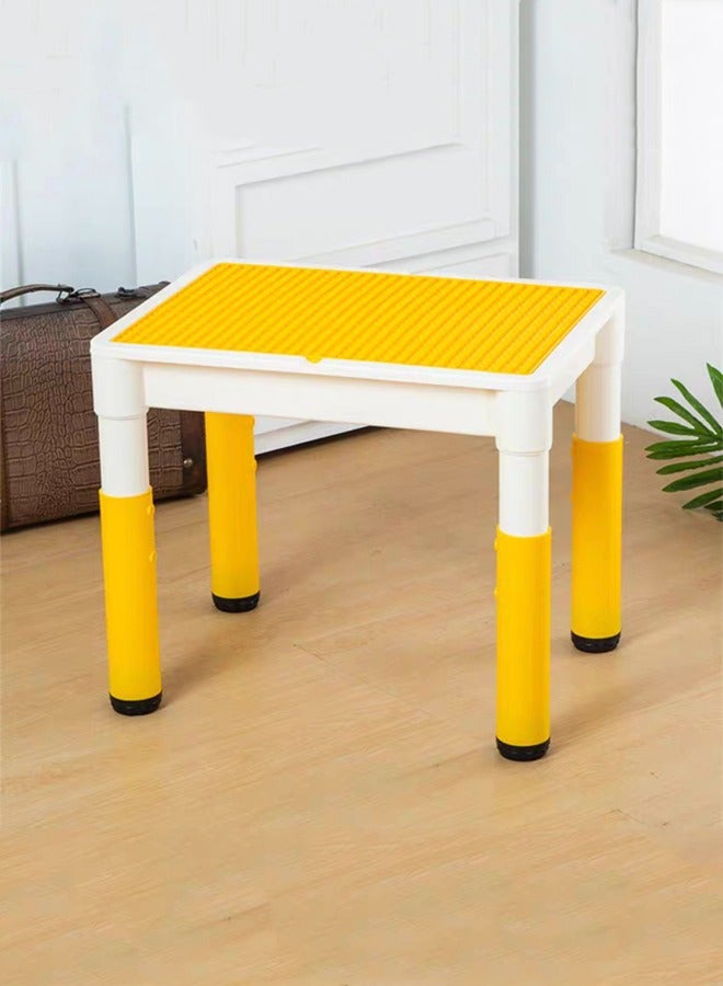 JSAITOYS Hot Sell Children's Baby Building Blocks Table, Building Block Table Toy, Building Block Learning Table - Image 3