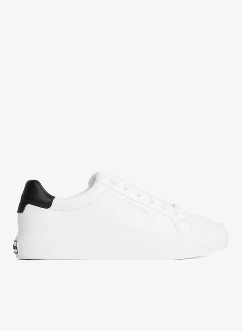 CALVIN KLEIN VULCANISED LACE UP TRAINERS