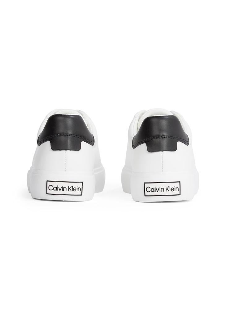 CALVIN KLEIN VULCANISED LACE UP TRAINERS  - Image 4