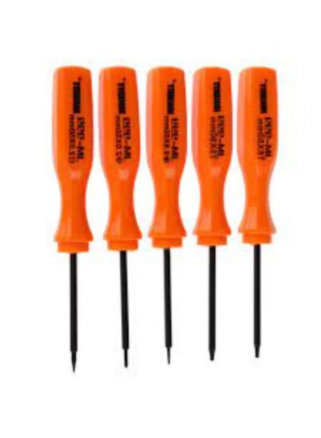 JAJEEK Multi Precision 5-Piece Screwdriver Set | Magnetic Repair Tool Kit For Electronics, Eyeglasses, Watches, Phones, Laptops | Ergonomic Non-Slip Handles | Durable Chrome Vanadium Steel Tips | Compact Hand Tool Set For Home, Office, or DIY Repair Use - Image 2