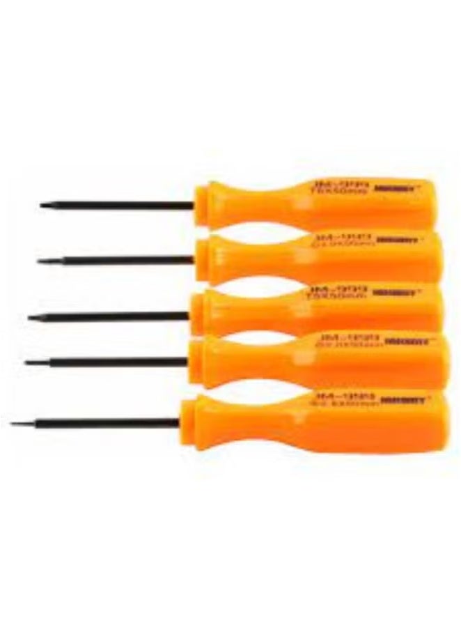 JAJEEK Multi Precision 5-Piece Screwdriver Set | Magnetic Repair Tool Kit For Electronics, Eyeglasses, Watches, Phones, Laptops | Ergonomic Non-Slip Handles | Durable Chrome Vanadium Steel Tips | Compact Hand Tool Set For Home, Office, or DIY Repair Use - Image 4