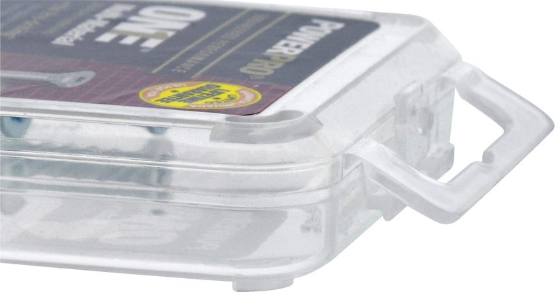 Power Pro Premium One Multi-Material Flat Head Screws, Epoxy Coated Steel, Fasten in Wood, Metal, Concrete, Drywall and Plastic, Bronze, #6 x 5/8 inch, Box of 50 Screws - Image 4