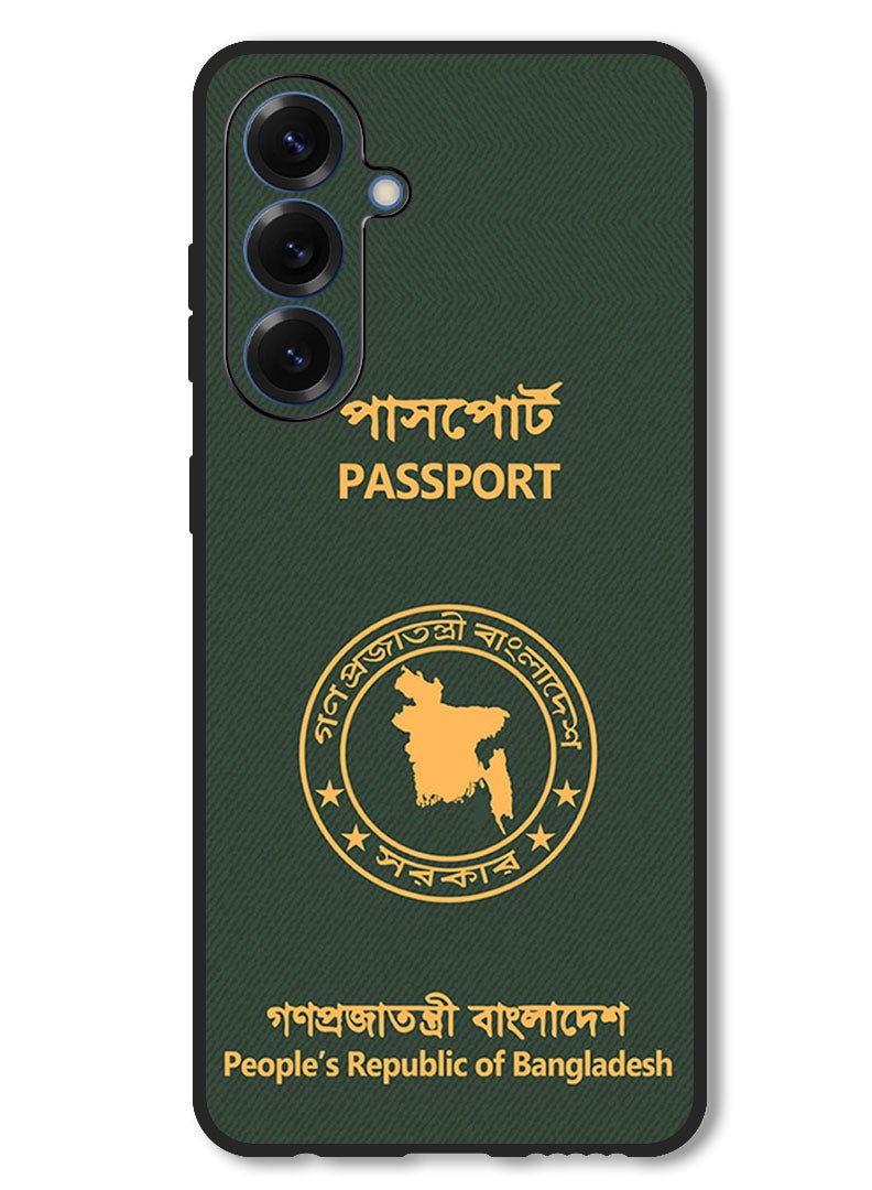 Theodor Case Compatible with Samsung Galaxy A36 Protection Shockproof Bumper Cover Bangladesh Passport - Image 1