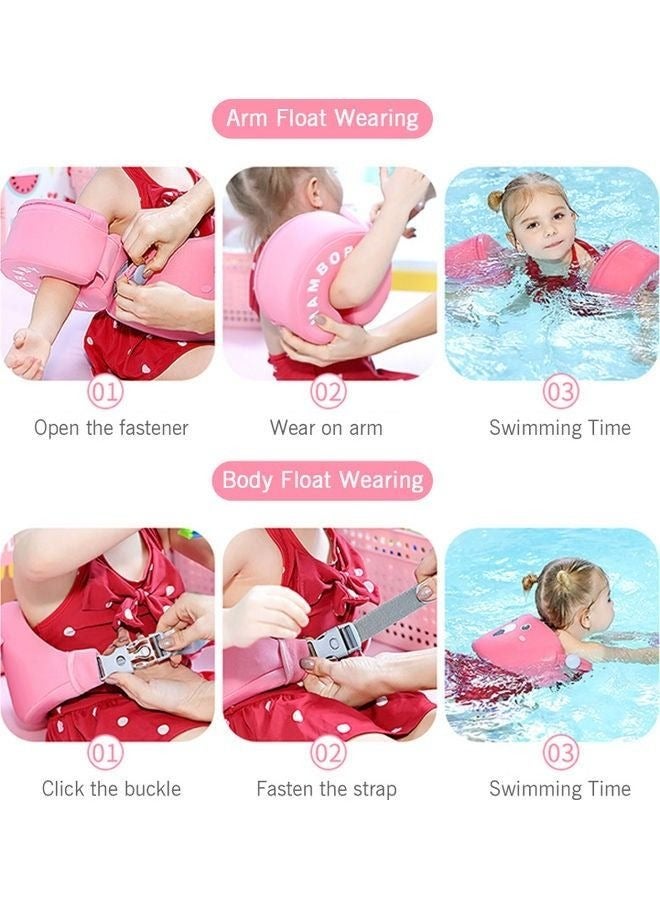 Mambobaby Non-Inflatable Arm Swim Float Swimming Sleeve Pool Trainer For Kids - Image 4