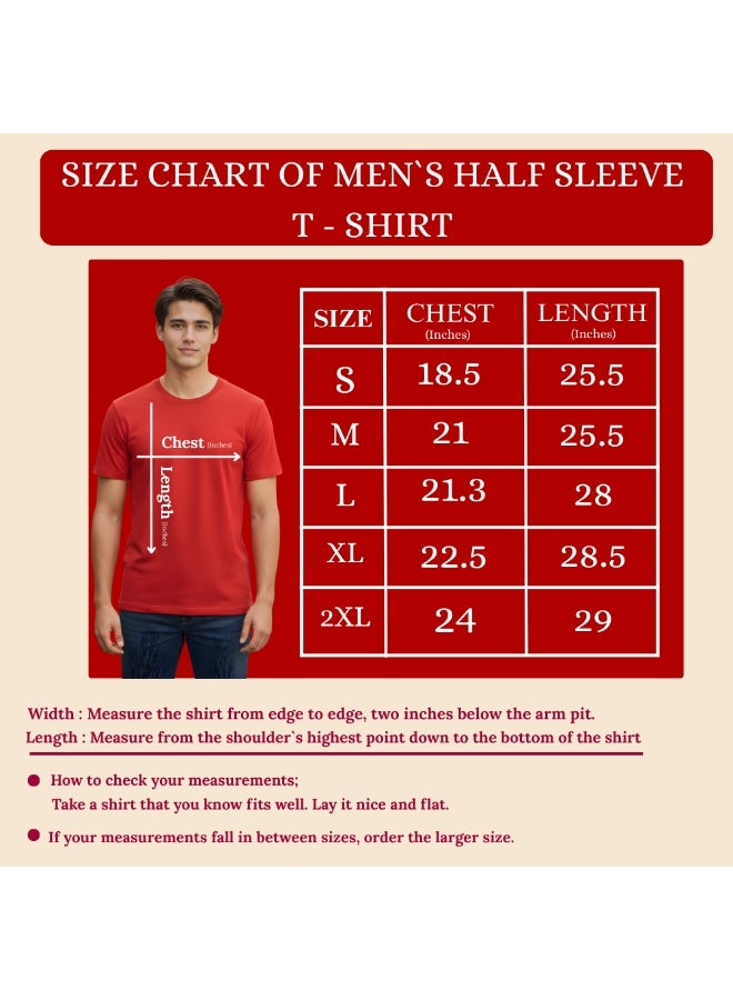 Happy New Year Abu Dhabi Themed Adult Men's T-Shirt-Celebrate In Stunning Abu Dhabi Round Neck Short Sleeve Cotton T-Shirt-Perfect For New Year Party - Image 2