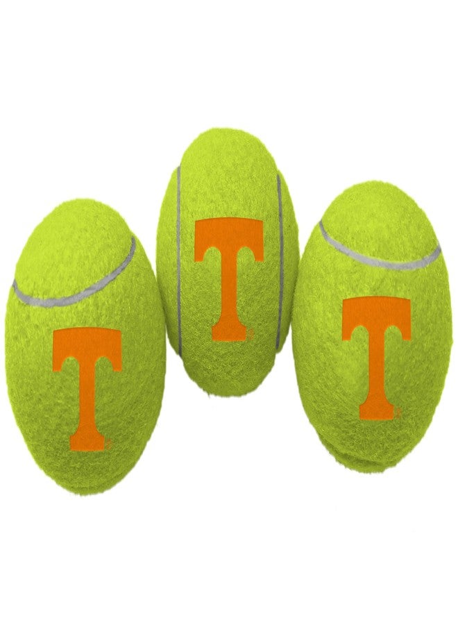 ShopInstaPets 3 Pack Tennis Balls | Officially Licensed | Great for Dogs & Tennis Players (Tennessee Volunteers) - Image 2