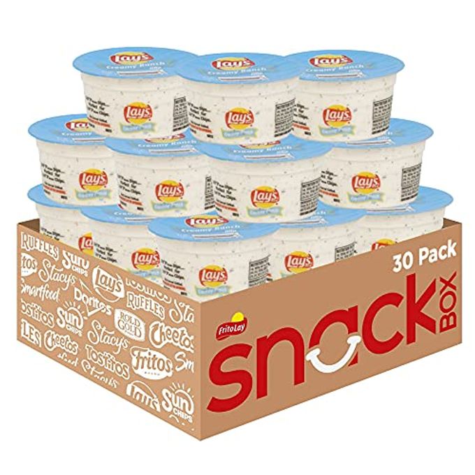 Lay's Dip Cups, Creamy Ranch, 3.7 Ounce (Pack Of 30) - Image 4