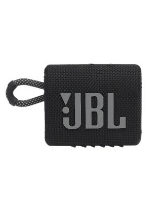 Go 3 - Waterproof Wireless Portable Bluetooth Speake and Dustproof , Big Pro Sound with Punchy bass,Built-in long-lasting battery, Made in Part with Recycled Materials (Black) - view 2