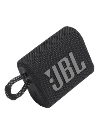 Go 3 - Waterproof Wireless Portable Bluetooth Speake and Dustproof , Big Pro Sound with Punchy bass,Built-in long-lasting battery, Made in Part with Recycled Materials (Black) - view 3