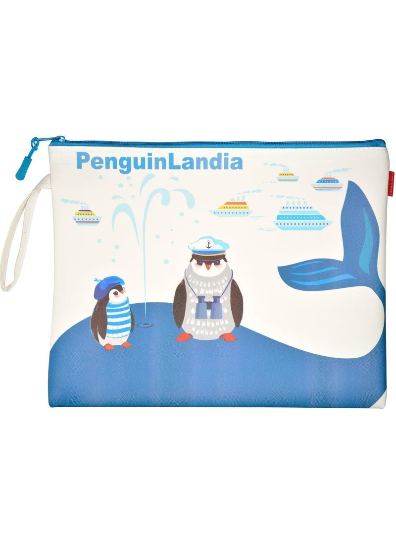 Bruno Visconti Pinguins Zippered File А4 34х26 См 