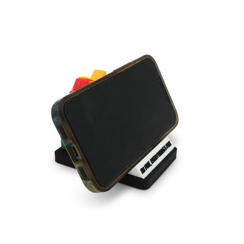 GOOFBALLS Funny Phone Stands â€“ Hilarious and Unique Smartphone Holders for Desk or Nightstand for Friends, Coworkers & Tech Lovers - Dumpster - Image 3