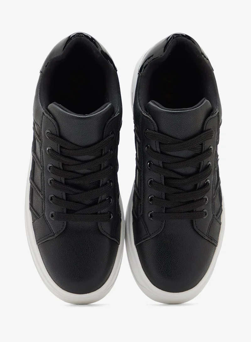 جينجر سنيكرز كاجوال بشريط جانبي