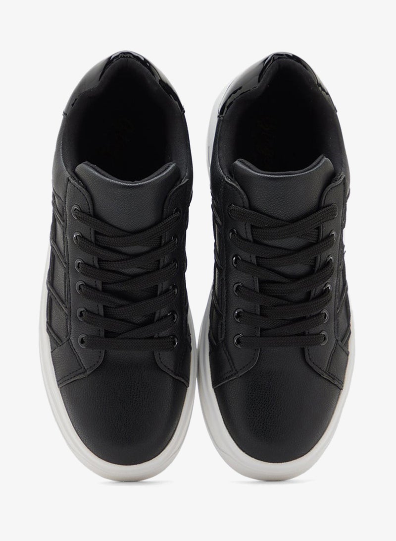 Ginger Stripe Panel Casual Sneakers - Image 4