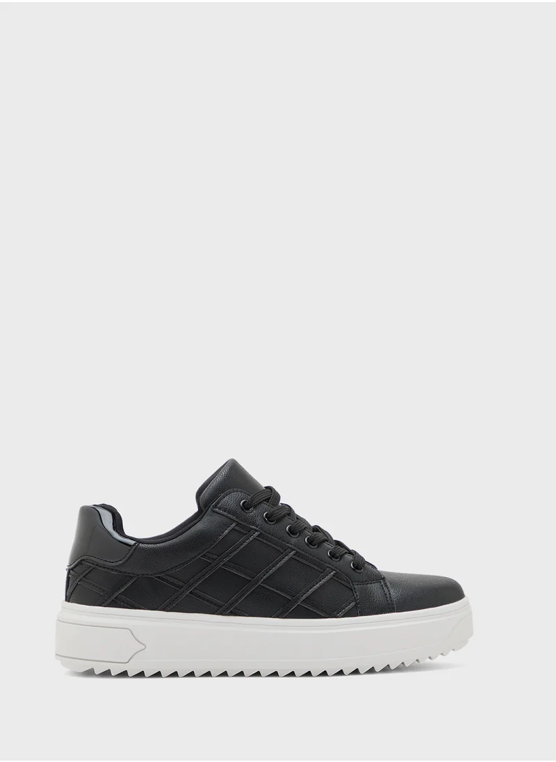 Ginger Stripe Panel Casual Sneakers