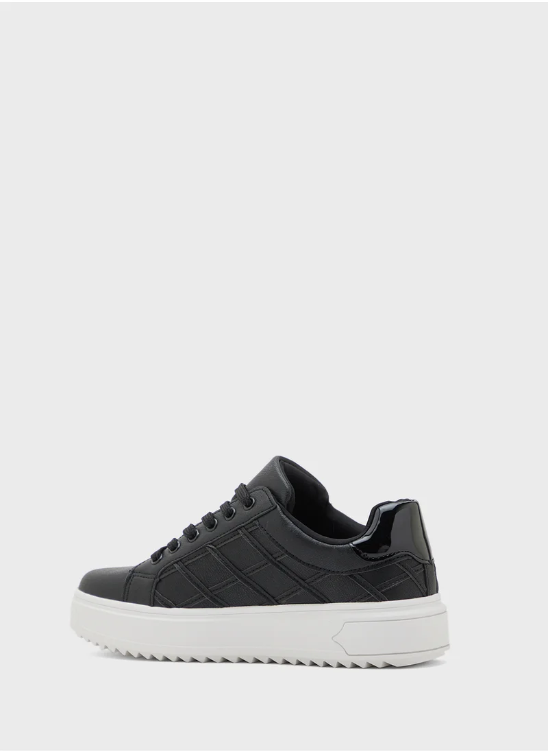 Ginger Stripe Panel Casual Sneakers