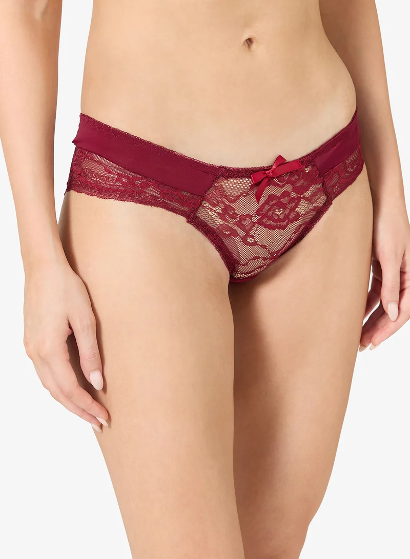 Ginger 2 PC Lace Lingerie Set