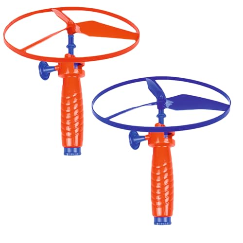 Ratna's Air Spinner Flies Upto 40 Feet High Spinnig Flying Toy for Outdoor Play for Kids - Image 1