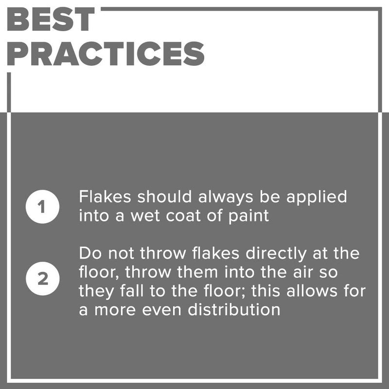 INSL-X PRODUCTS EGF900099-EA Combo Decorative Floor Flakes  12 oz  Gray - Image 3