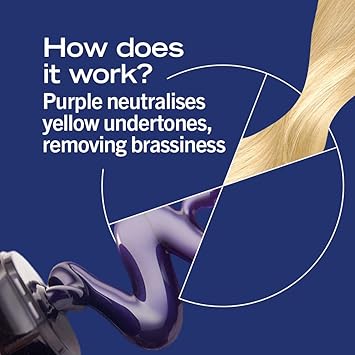 Live Schwarzkopf LIVE Silver Shampoo for Icy Blondes 200ml Hair Toner Purple Shampoo for Neutralising Brassiness Blonde Toner Eliminates Yellow Tones for Cool Blonde Shades - Image 2