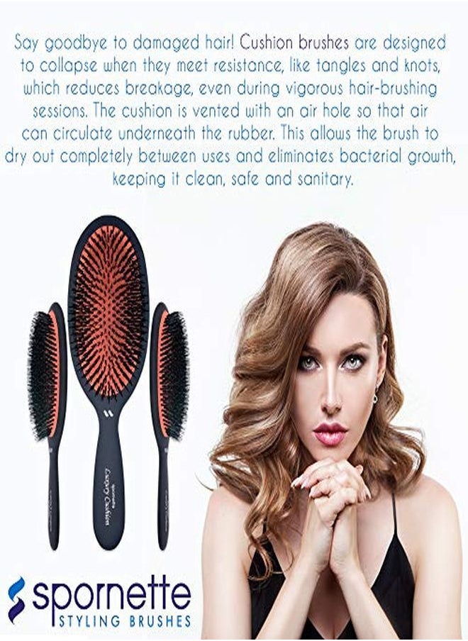Spornette Small Cushion Boar And Nylon Bristle  - Image 4