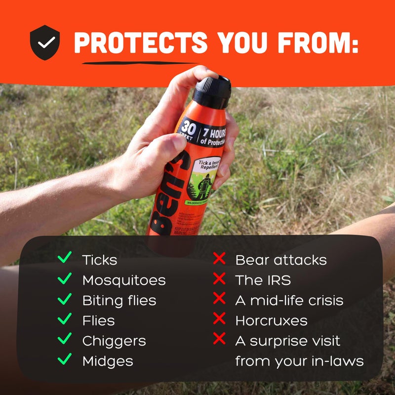 Ben's Ben's Tick & Insect Repellent Eco Spray - Bug Spray with 30% DEET for Mosquitoes, Ticks & More - Up to 7 Hours of Protection - Fragrance-Free - 6 oz (2 Pack) - Image 4