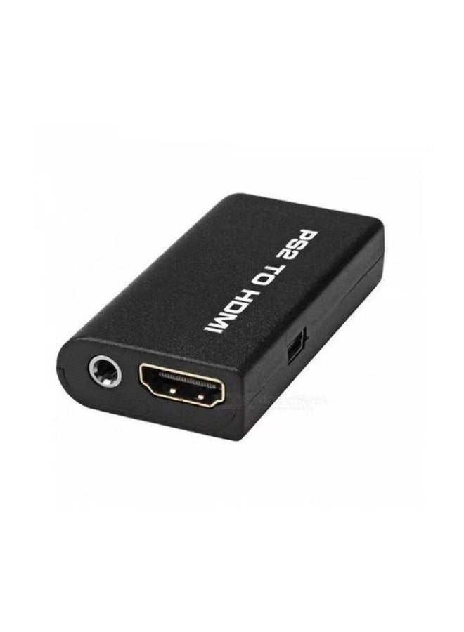 PS2 To HDMI Wired Video Converter Audio Adapter  - Image 1