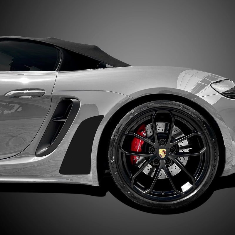 فيلم حماية الطلاء الذاتي الشافي من Stone Guard لسيارة Porsche 911 (13-16، Boxster/Cayman (981)، أسود مات - 3M Self Healing PWF - Image 2