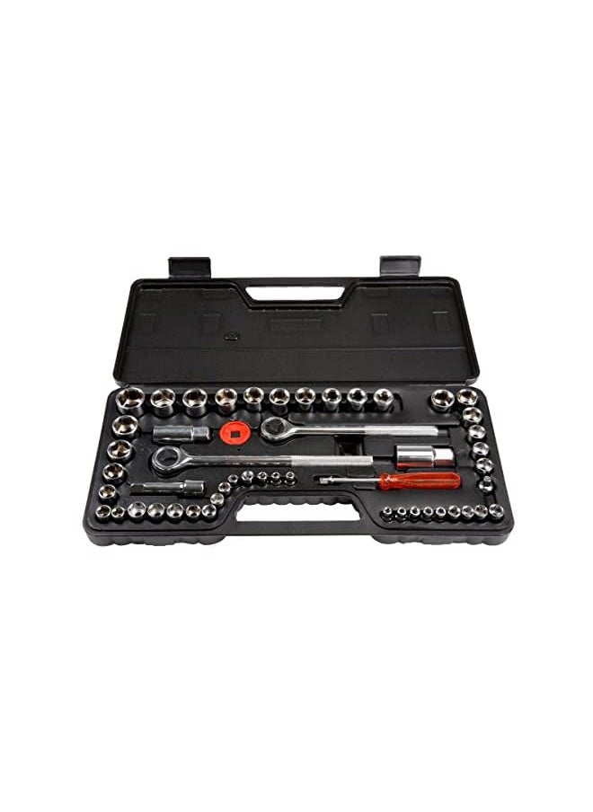 52 Piece Drive Socket Set With Tool Box – 1 4 3 8 And 1 2 – Sae And Metric - pzsku/Z718C844AB44D3501670EZ/45/_/1704262270/c9b69597-8647-4798-b632-cf16a35146ad