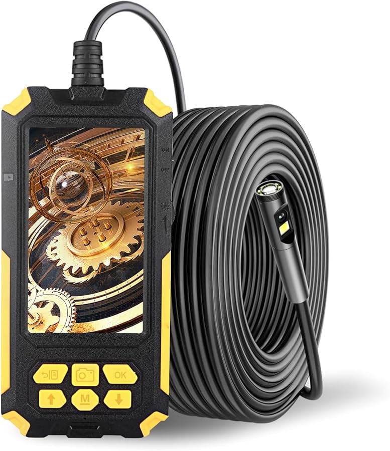 Industrial Endoscope Inspection Camera Borescope Sewer Two Meters IP68 Snake With 9 LED Light - Image 2